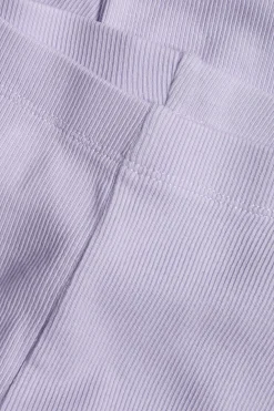 Ribatut leggingsit | Vaaleanvioletti | Lapset | Kappahl