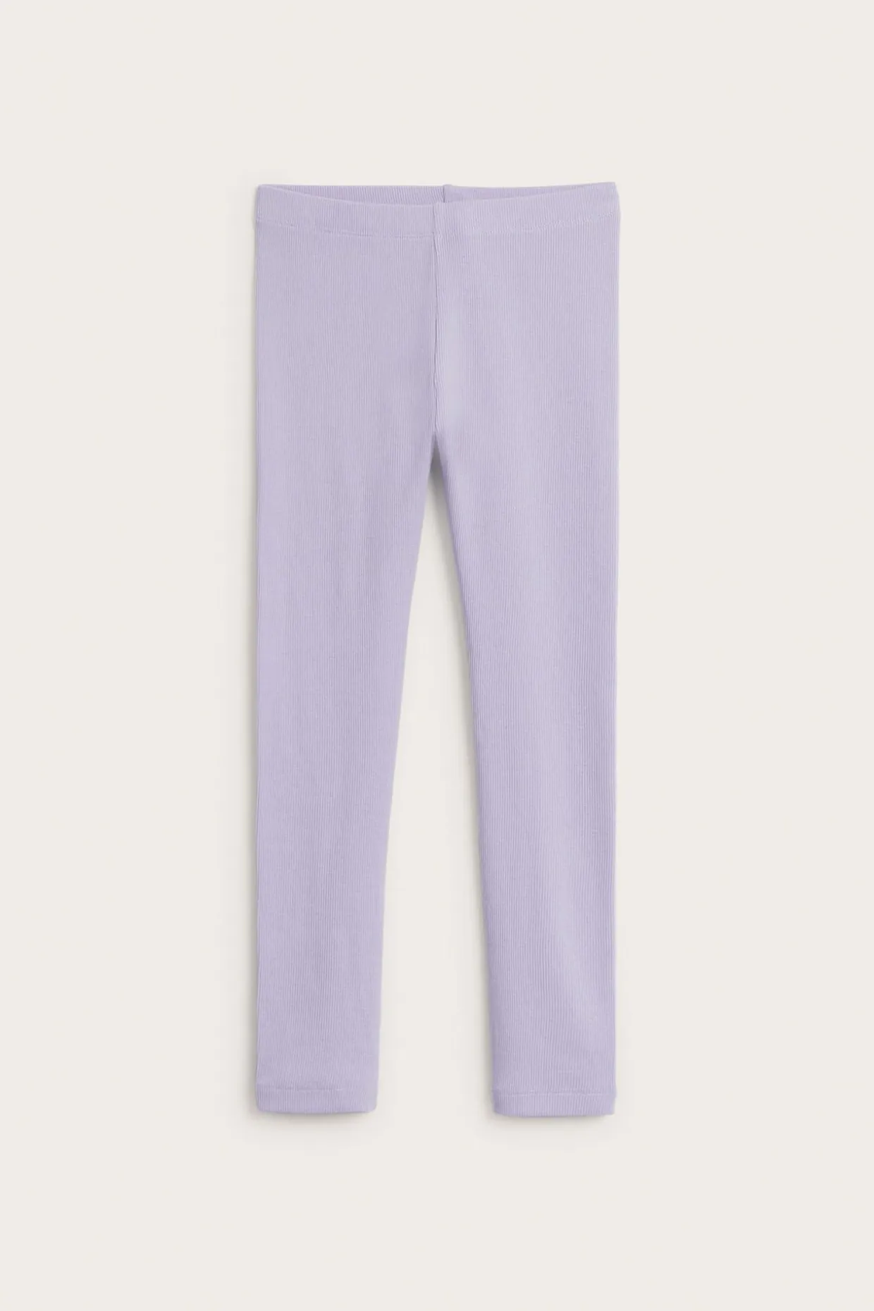 Ribatut leggingsit | Vaaleanvioletti | Lapset | Kappahl