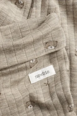 Ribatut villalegginsit | Meleerattu beige | Vauvat | Newbie