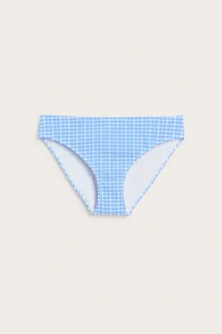 Ruudullinen brief-bikinialaosa | Sininen | Naiset | Kappahl