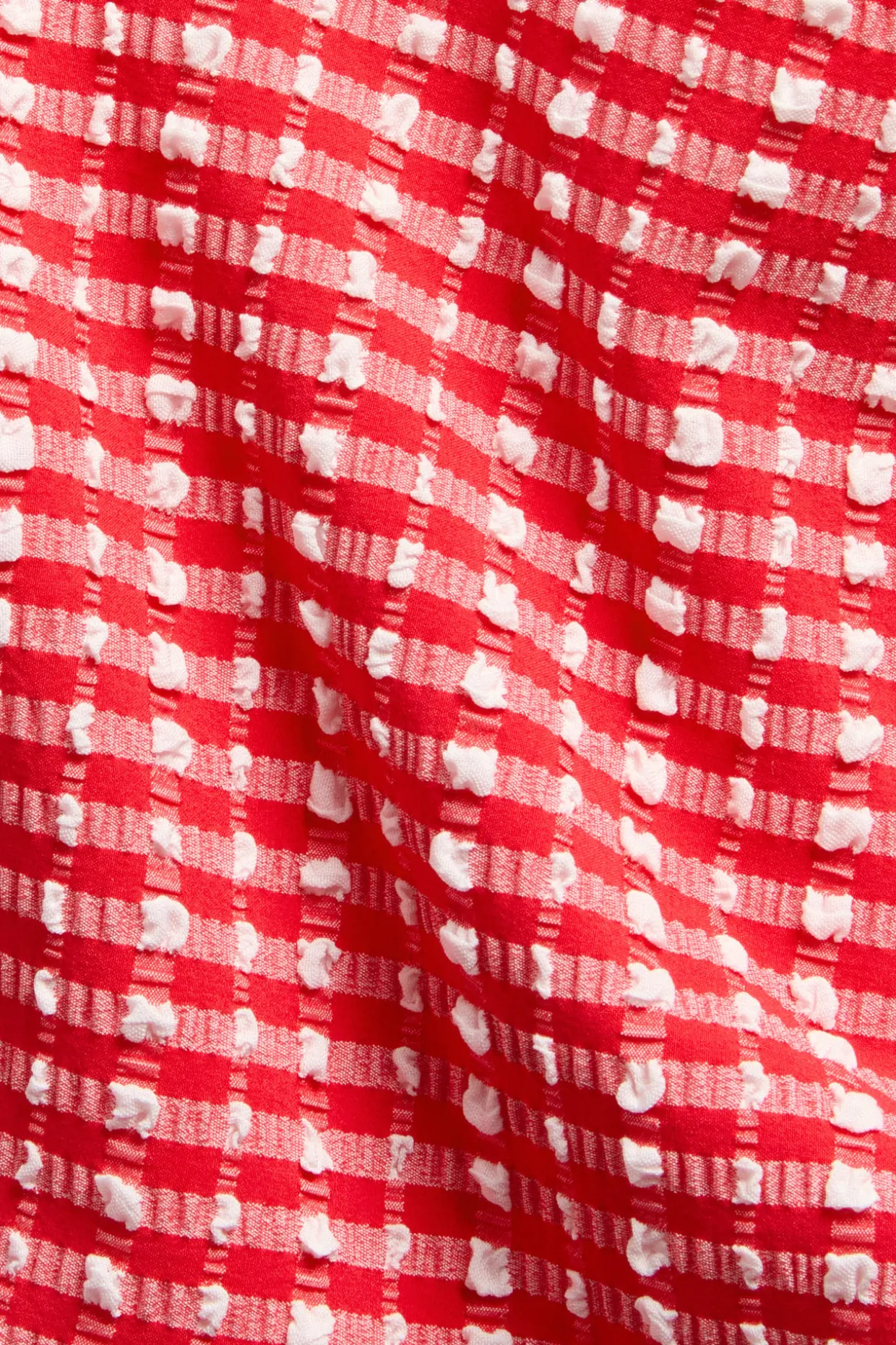 Ruudullinen brief-bikinialaosa | Punainen | Naiset | Kappahl