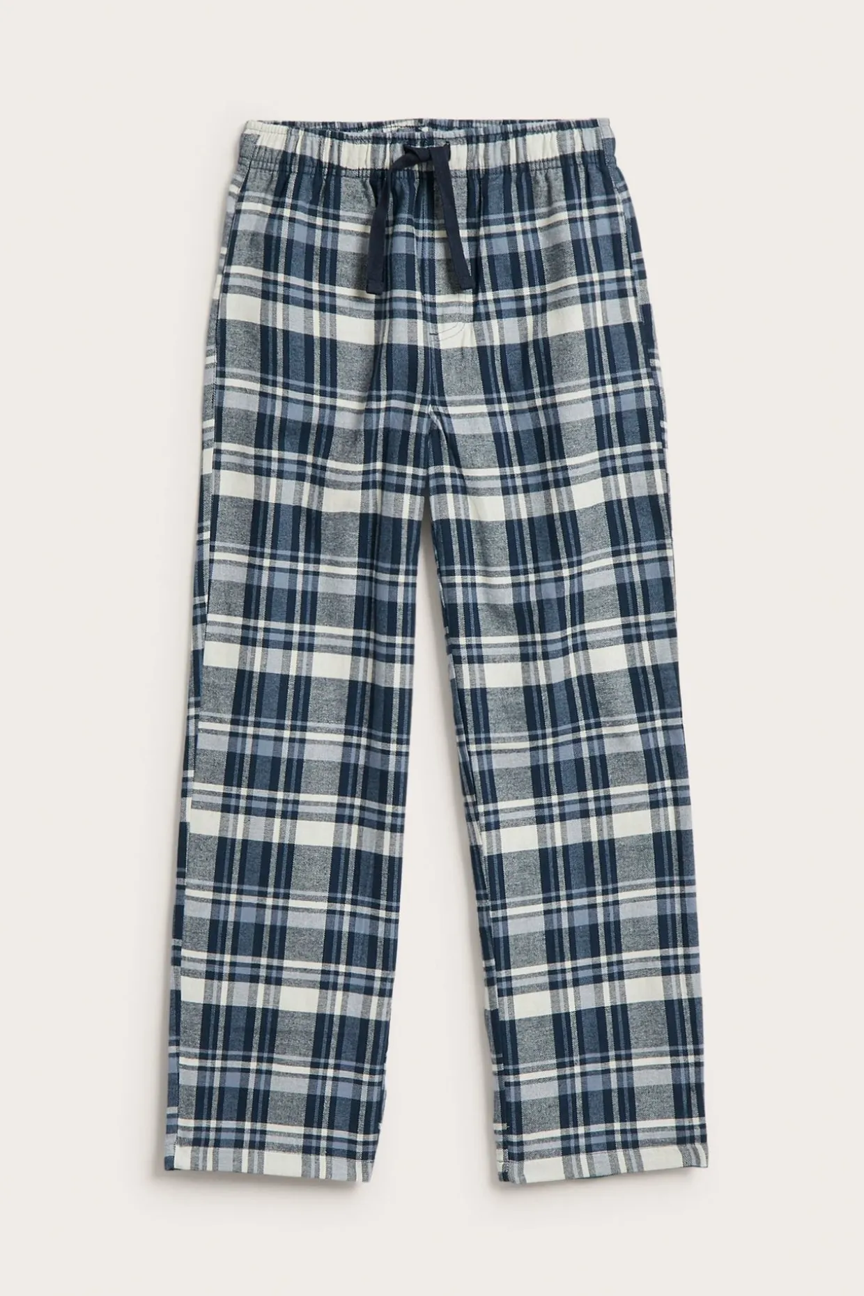 Ruudulliset flanellihousut | Sininen | Lapset | Kappahl