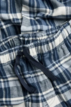 Ruudulliset flanellihousut | Sininen | Lapset | Kappahl