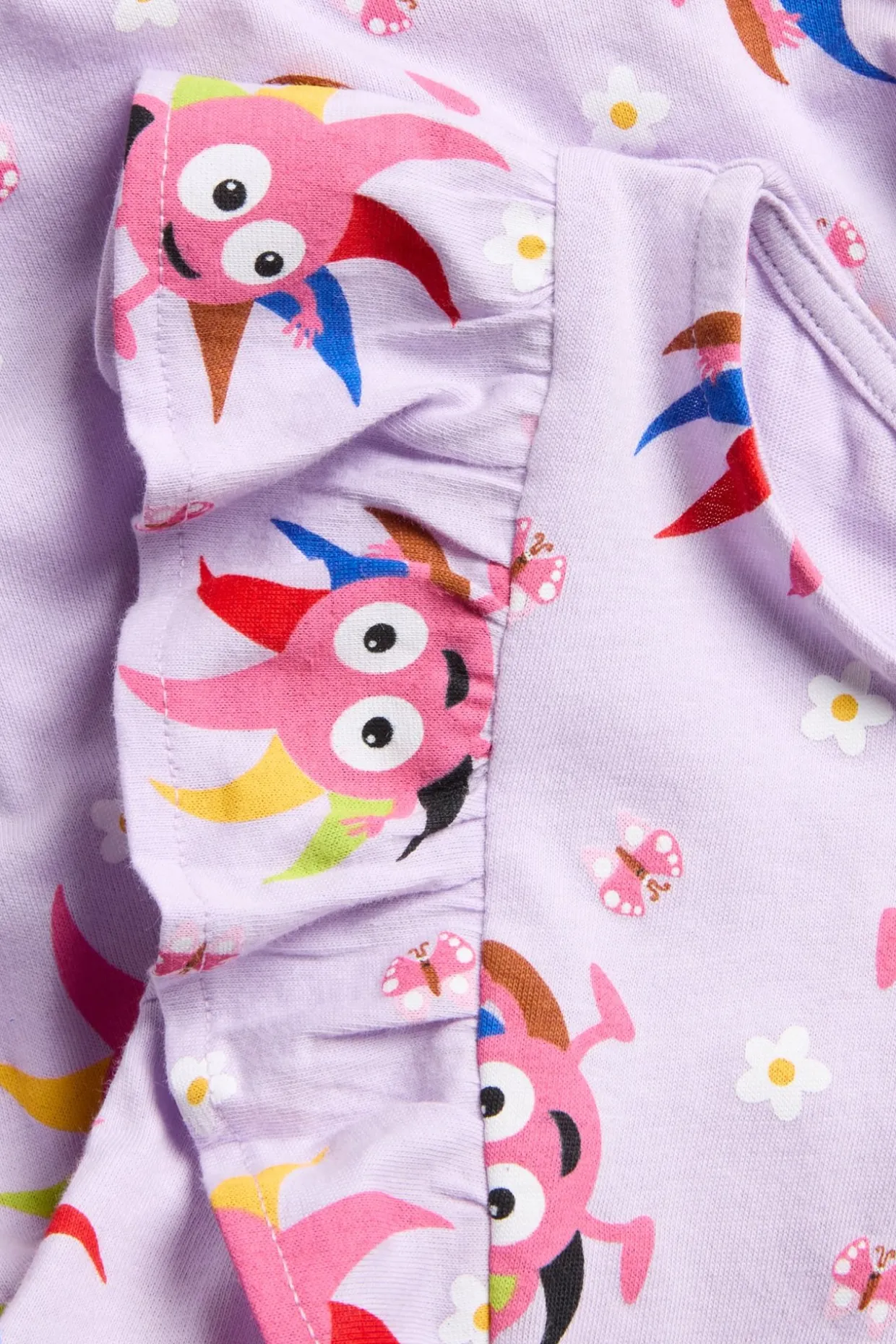 Röyhelöinen mekko Babblarna | Violetti | Vauvat | Kappahl