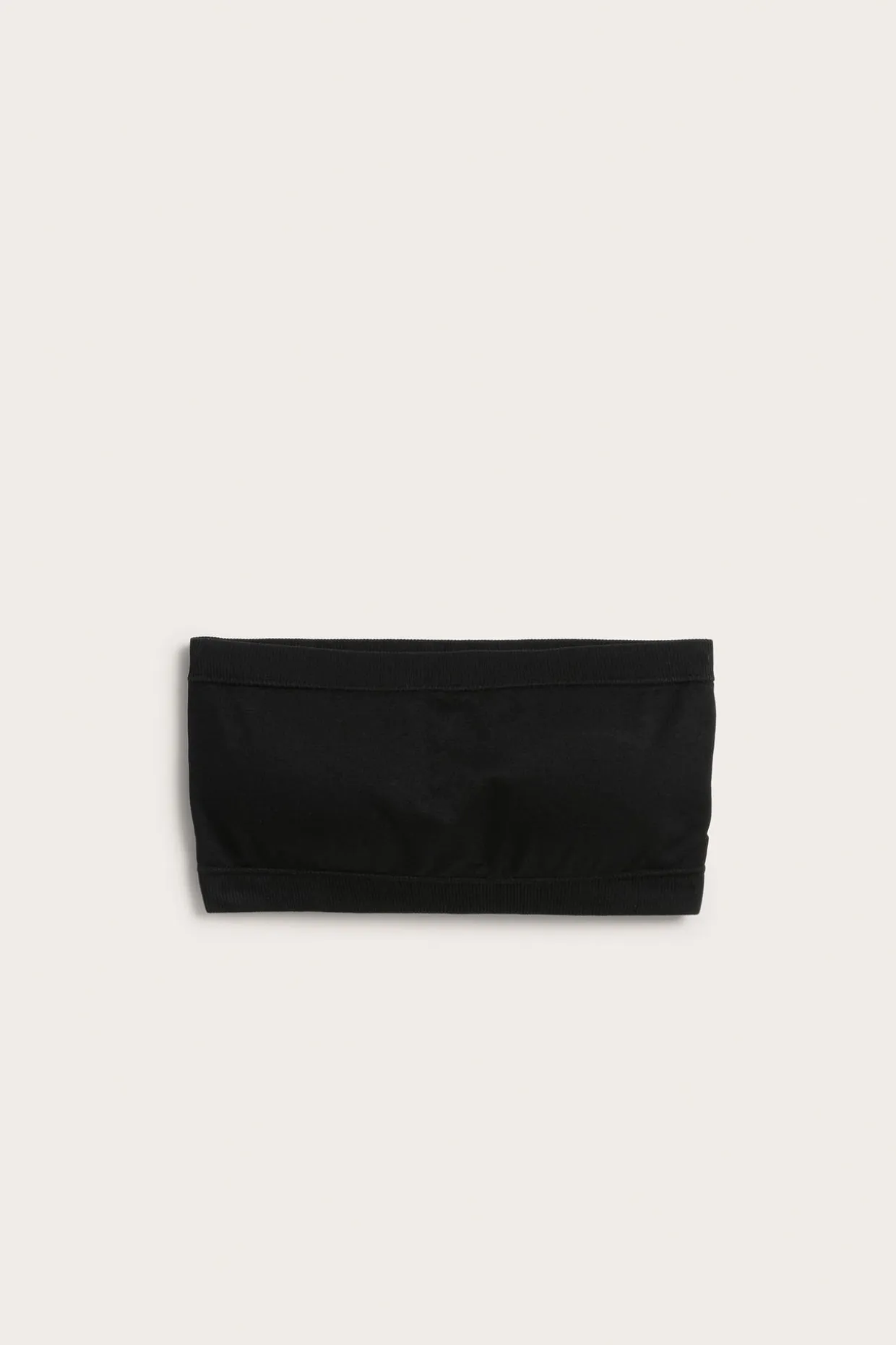 Saumattomat bandeau-rintaliivit | Musta | Naiset | Kappahl