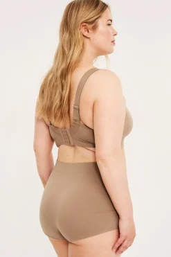 Saumattomat bokserit | Beige | Naiset | Kappahl