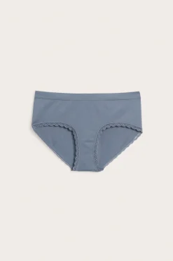 Saumattomat hipsterit | Tummansininen | Naiset | Kappahl