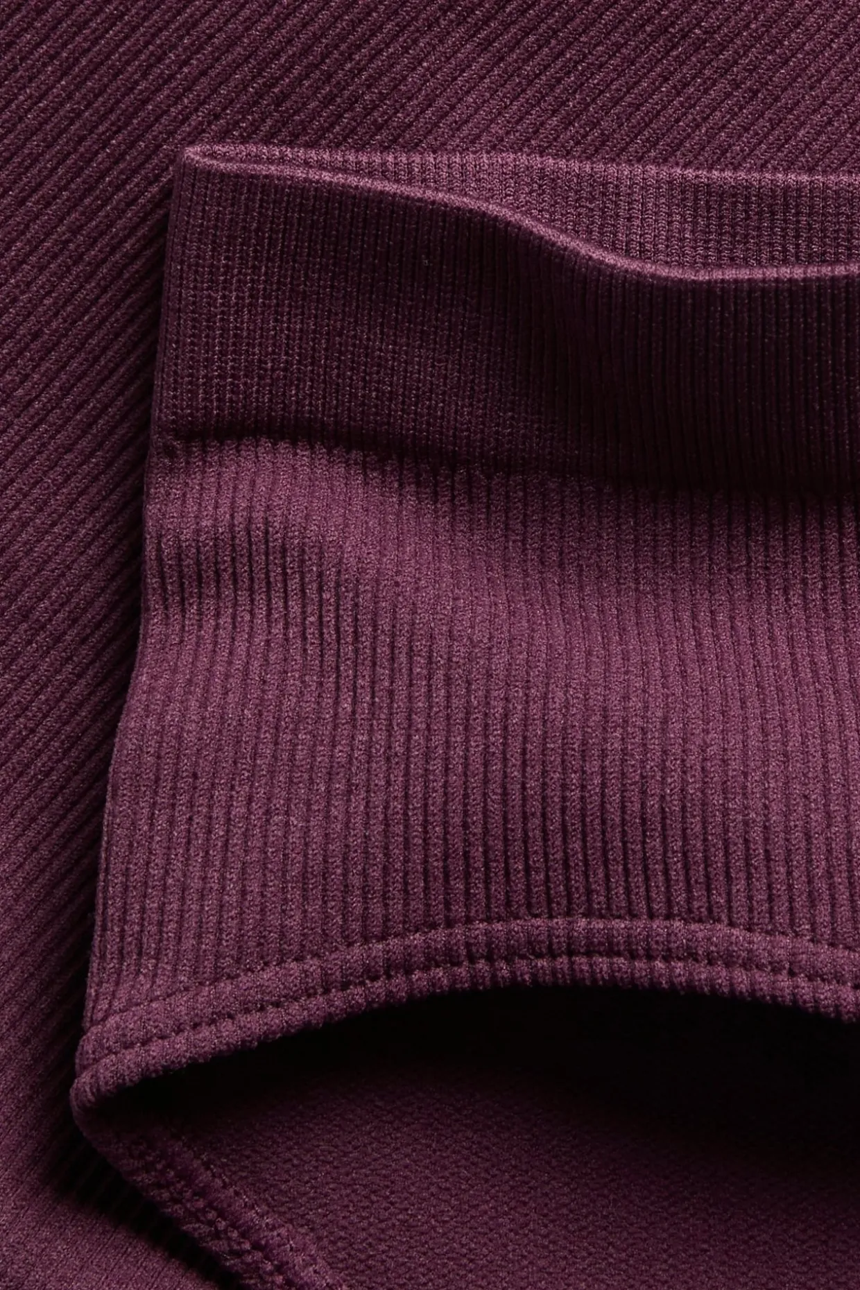 Saumattomat ribatut hipsterit | Viininpunainen | Lapset | Kappahl