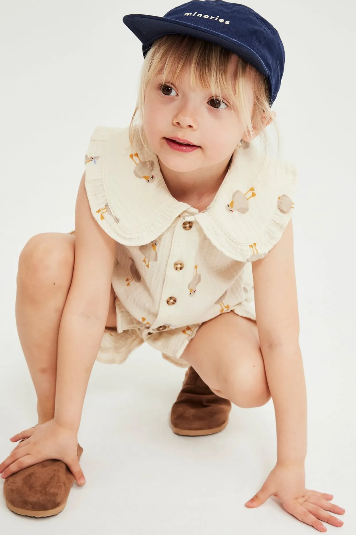 Setti, johon kuuluu toppi ja shortsit | Beige | Lapset | Kappahl