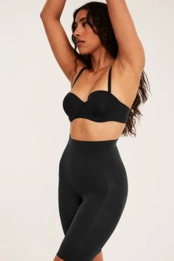 Shapingshorts seamless high shape | Musta | Naiset | Kappahl