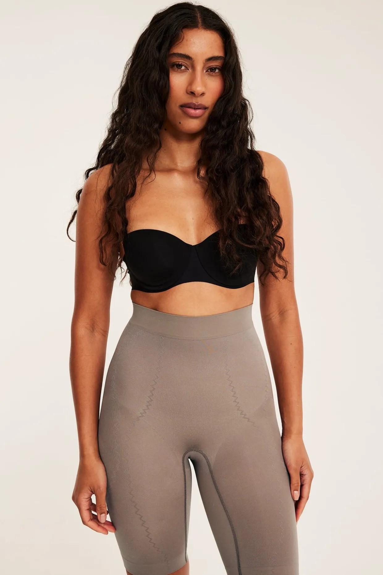 Shapingshorts seamless high shape | Ruskea | Naiset | Kappahl