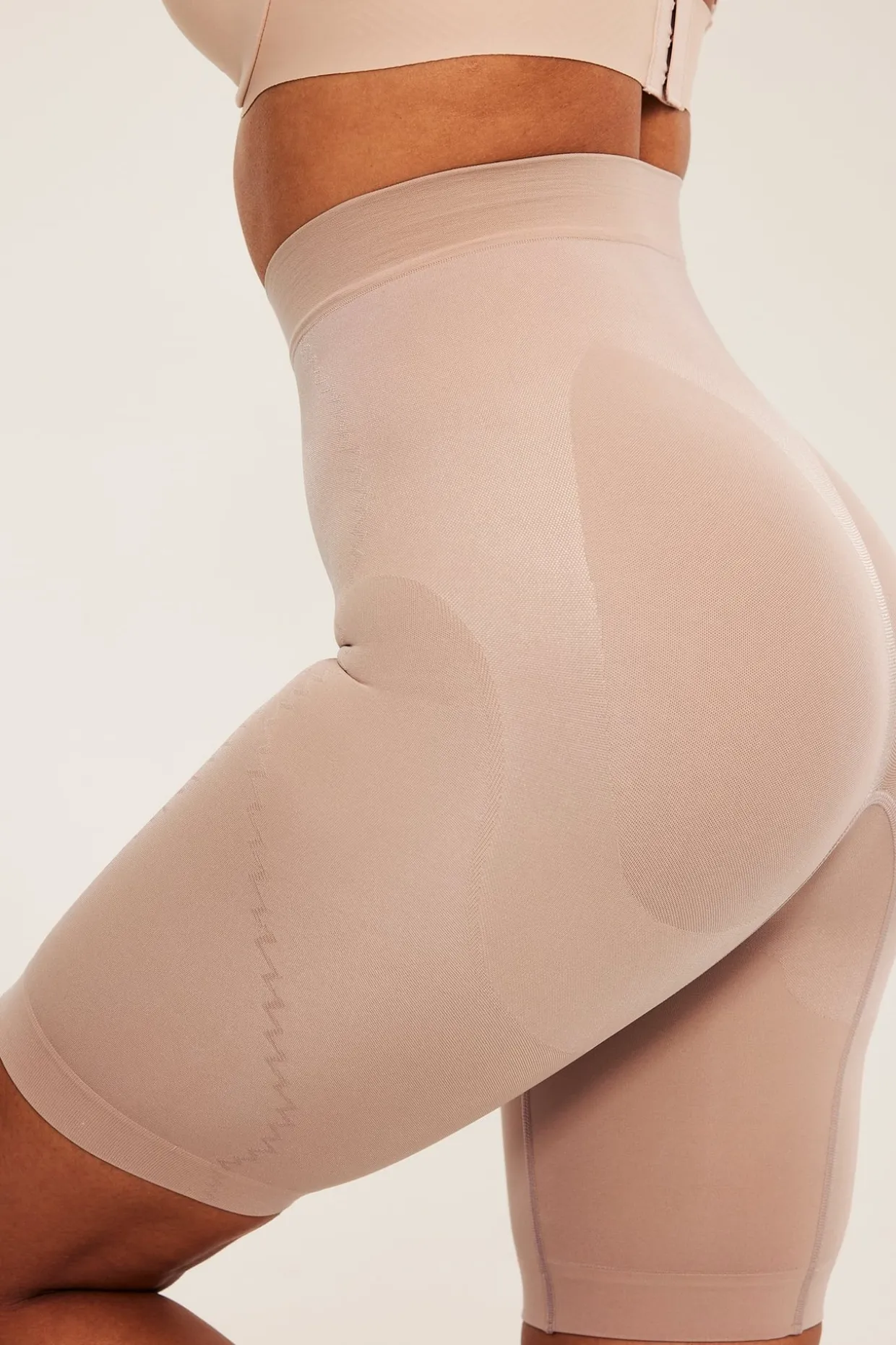 Shapingshorts seamless high shape | Beige | Naiset | Kappahl