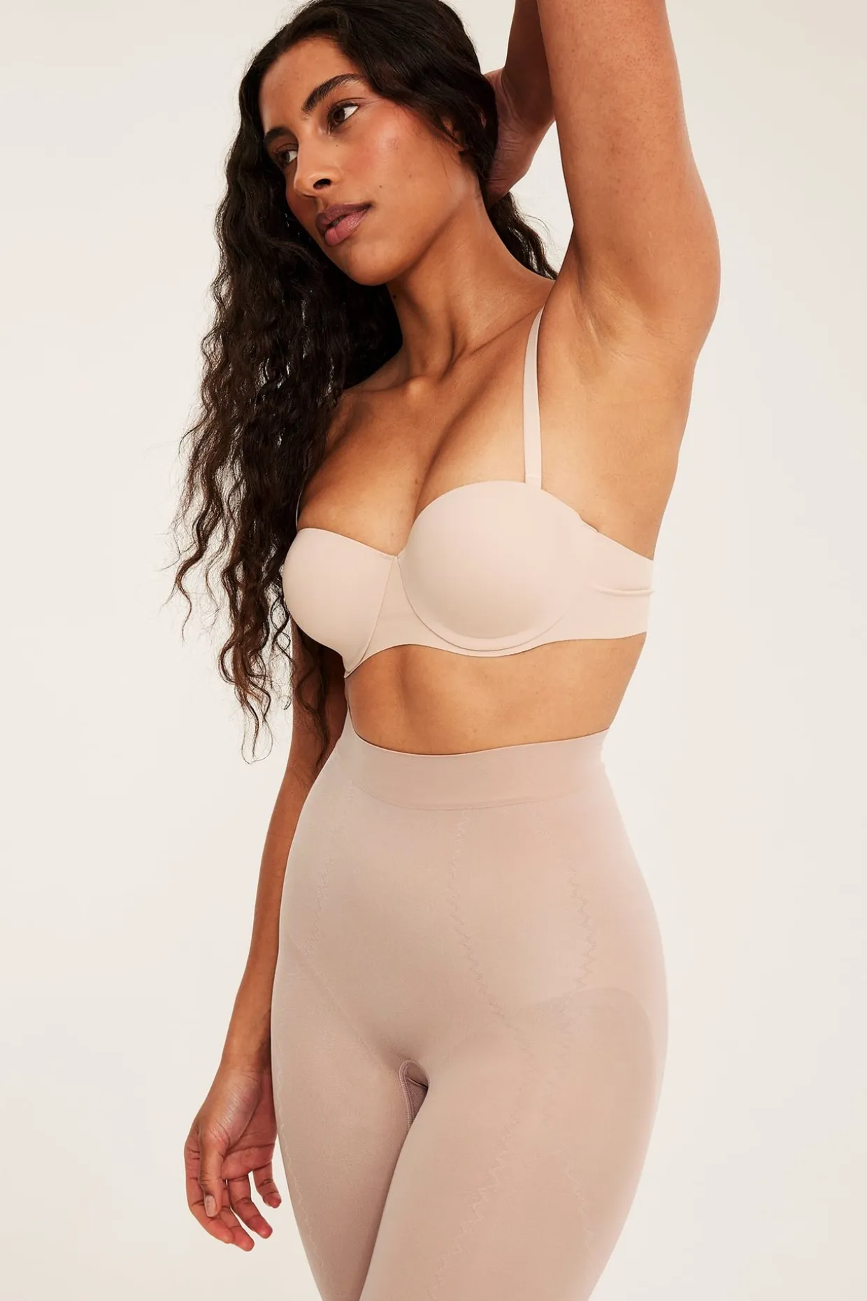 Shapingshorts seamless high shape | Beige | Naiset | Kappahl