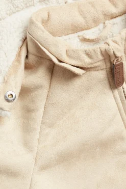 Shearling-takki, jossa pileevuori | Beige | Lapset | Newbie
