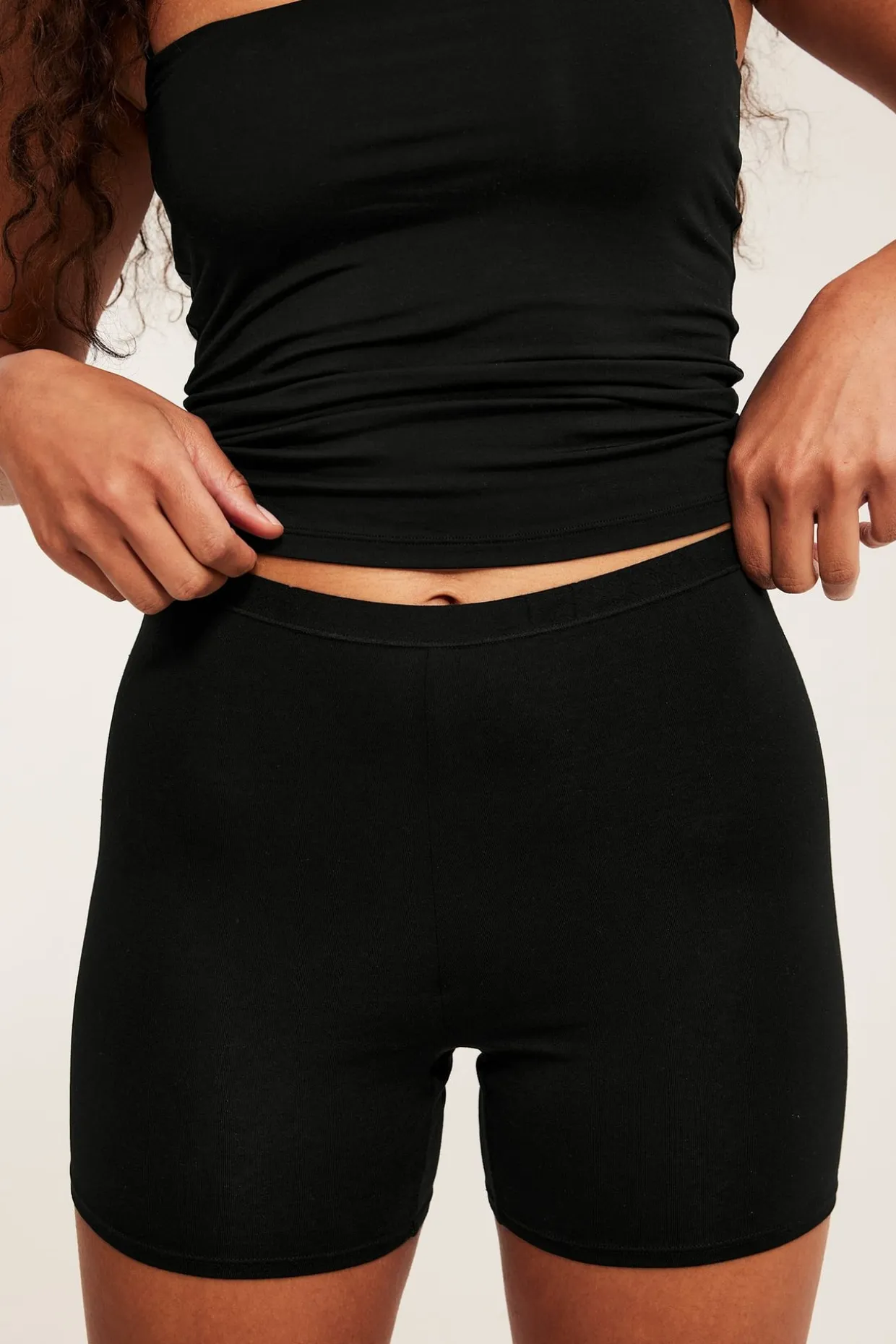 Shorts alushousut 2-pack | Musta | Naiset | Kappahl