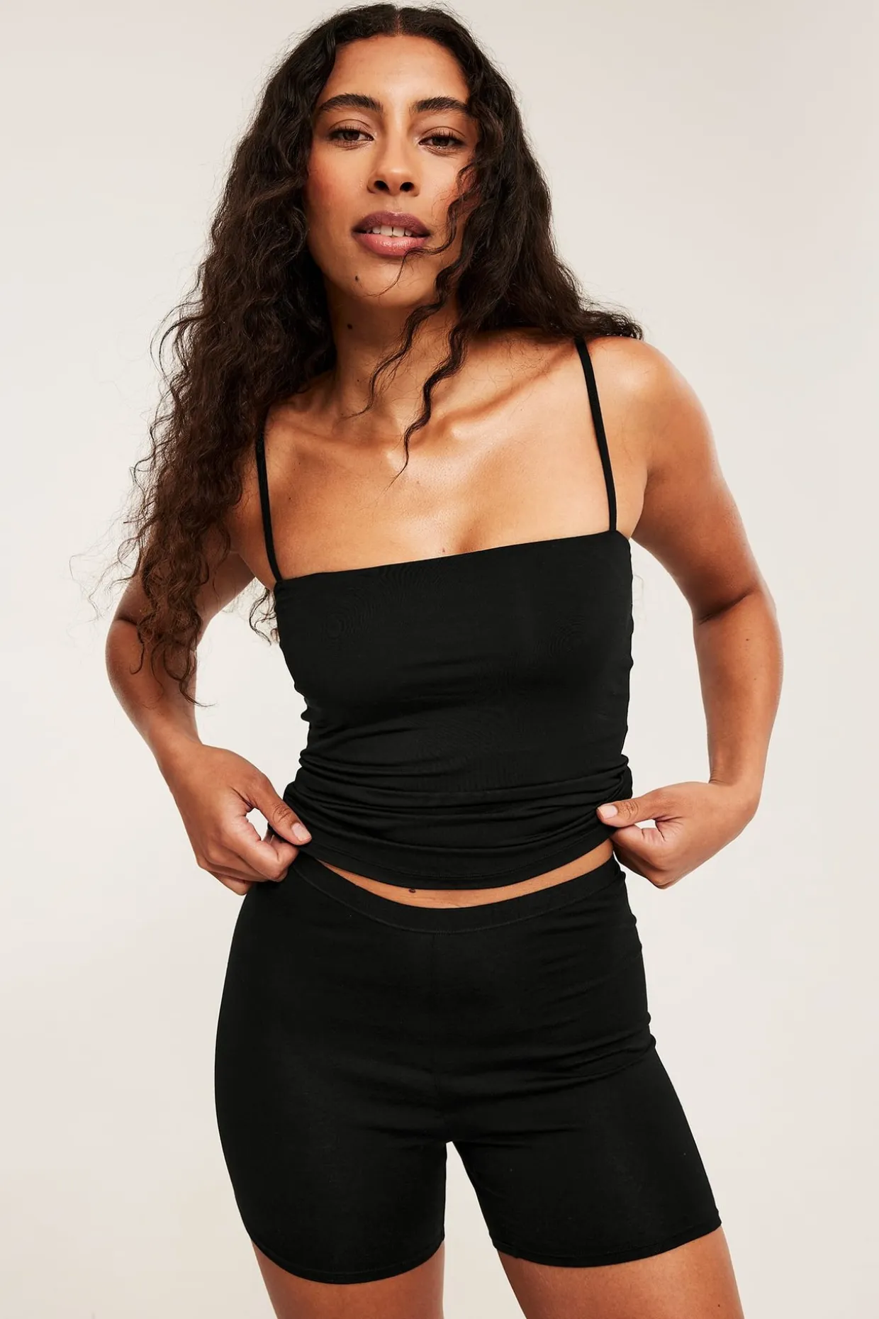 Shorts alushousut 2-pack | Musta | Naiset | Kappahl