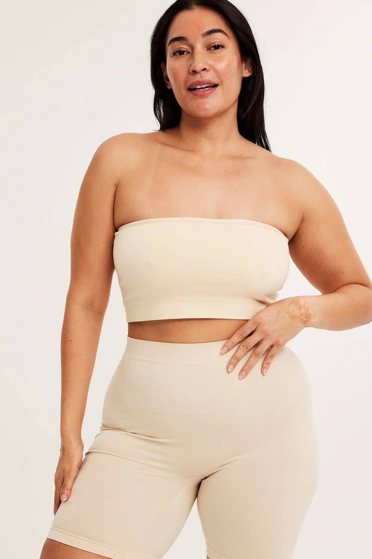 Shortsialushousut | Beige | Naiset | Kappahl