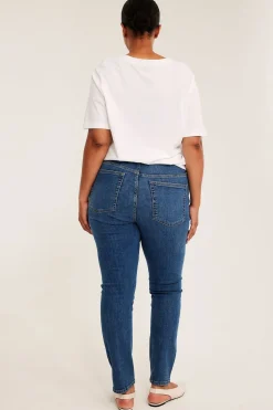 Slim jeans high waist | Denim | Naiset | Kappahl