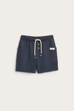 Slub-trikoota olevat shortsit | Tummansininen | Lapset | Newbie