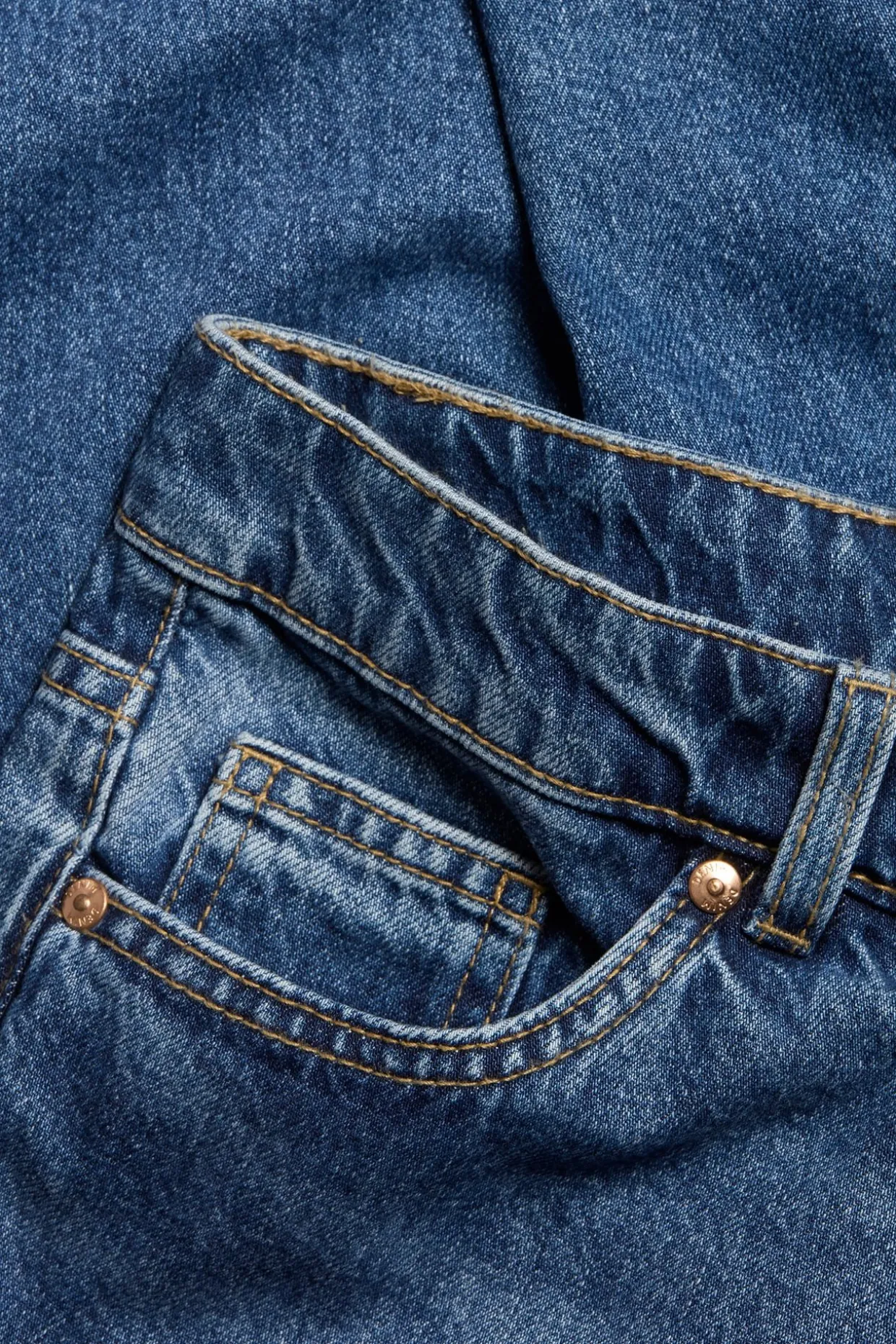 Straight jeans high waist | Denim | Naiset | Kappahl