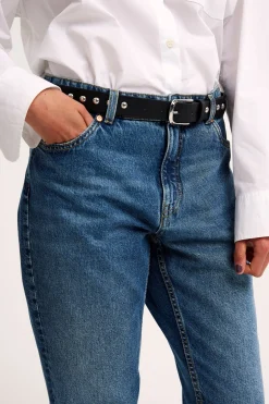 Straight jeans high waist | Denim | Naiset | Kappahl