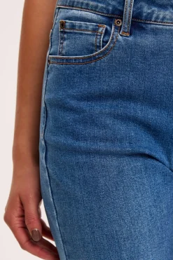 Straight jeans high waist long leg