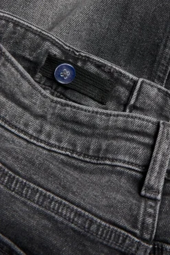 Straight jeans mid waist | Hopeanharmaa | Lapset | Kappahl