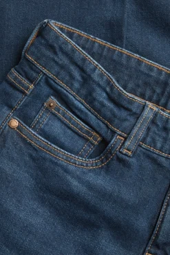 Straight jeans mid waist | Tumma denim | Lapset | Kappahl