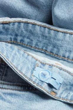 Straight jeans mid waist | Vaalea denim | Lapset | Kappahl