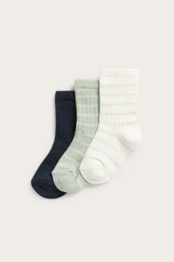 Sukat, 3-pack | Luonnonvalkoinen | Vauvat | Newbie