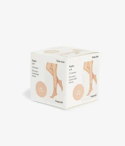 Sukat 4-pack | Vaaleanruskea | Naiset | Kappahl