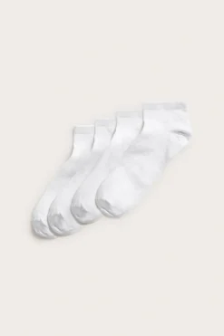 Sukat 4-pack | Valkoinen | Naiset | Kappahl
