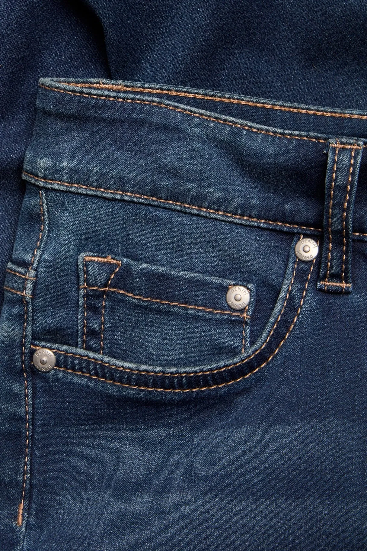 Super slim jeans high waist long leg | Tumma denim | Naiset | Kappahl