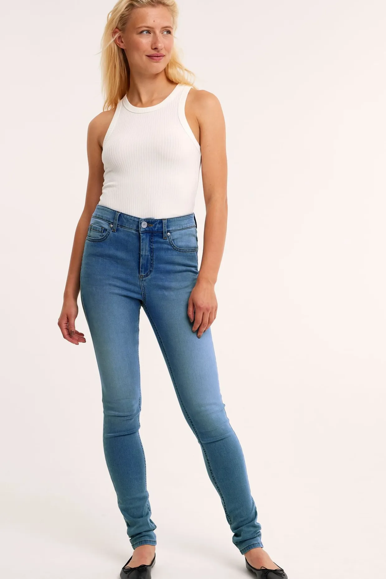Super slim jeans high waist long leg