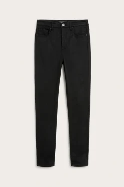 Super slim jeans high waist | Musta | Naiset | Kappahl