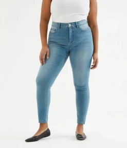 Super slim jeans short leg | Denim | Naiset | Kappahl
