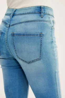 Super slim jeans short leg | Denim | Naiset | Kappahl