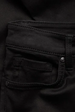 Super slim jeans short leg | Musta | Naiset | Kappahl