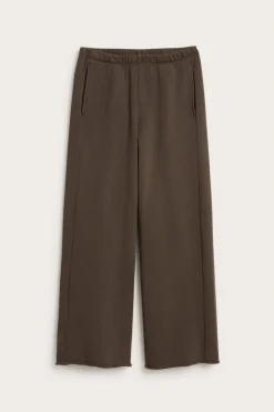 Sweatpants wid fit | Tummanruskea | Naiset | Kappahl
