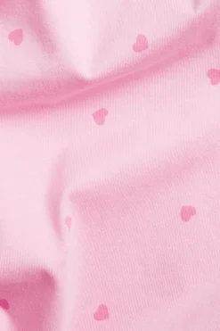 Sydänkuvioinen puuvillapaita | Vaaleanpunainen | Lapset | Kappahl