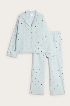 Sydänkuvioinen pyjama