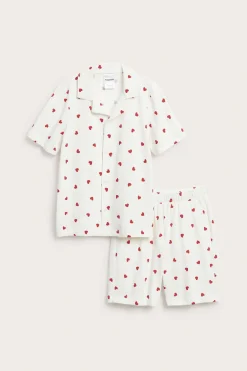 Sydänkuvioinen pyjama | Lapset | Ystävänpäivä | Kappahl