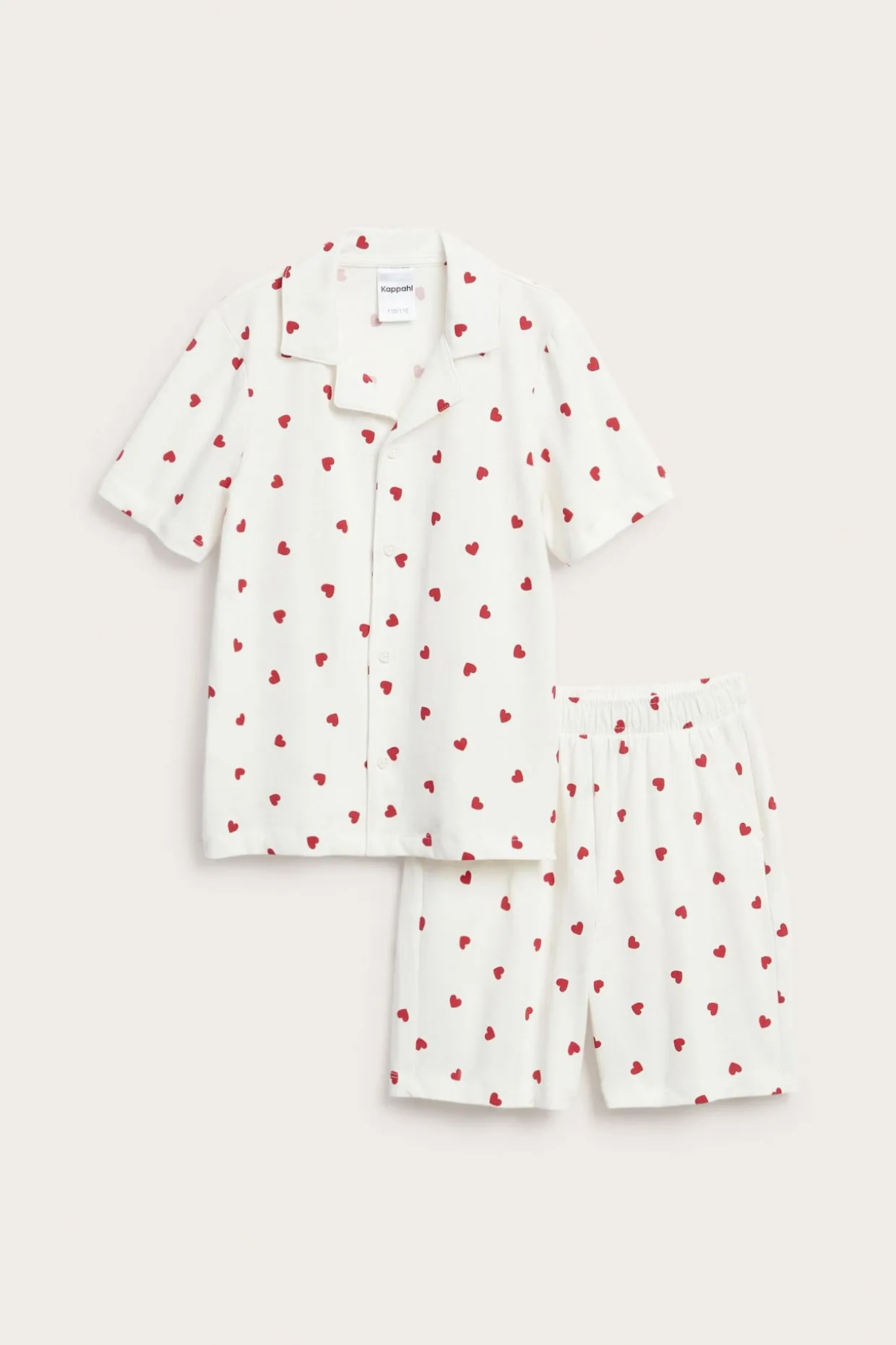 Sydänkuvioinen pyjama | Lapset | Ystävänpäivä | Kappahl