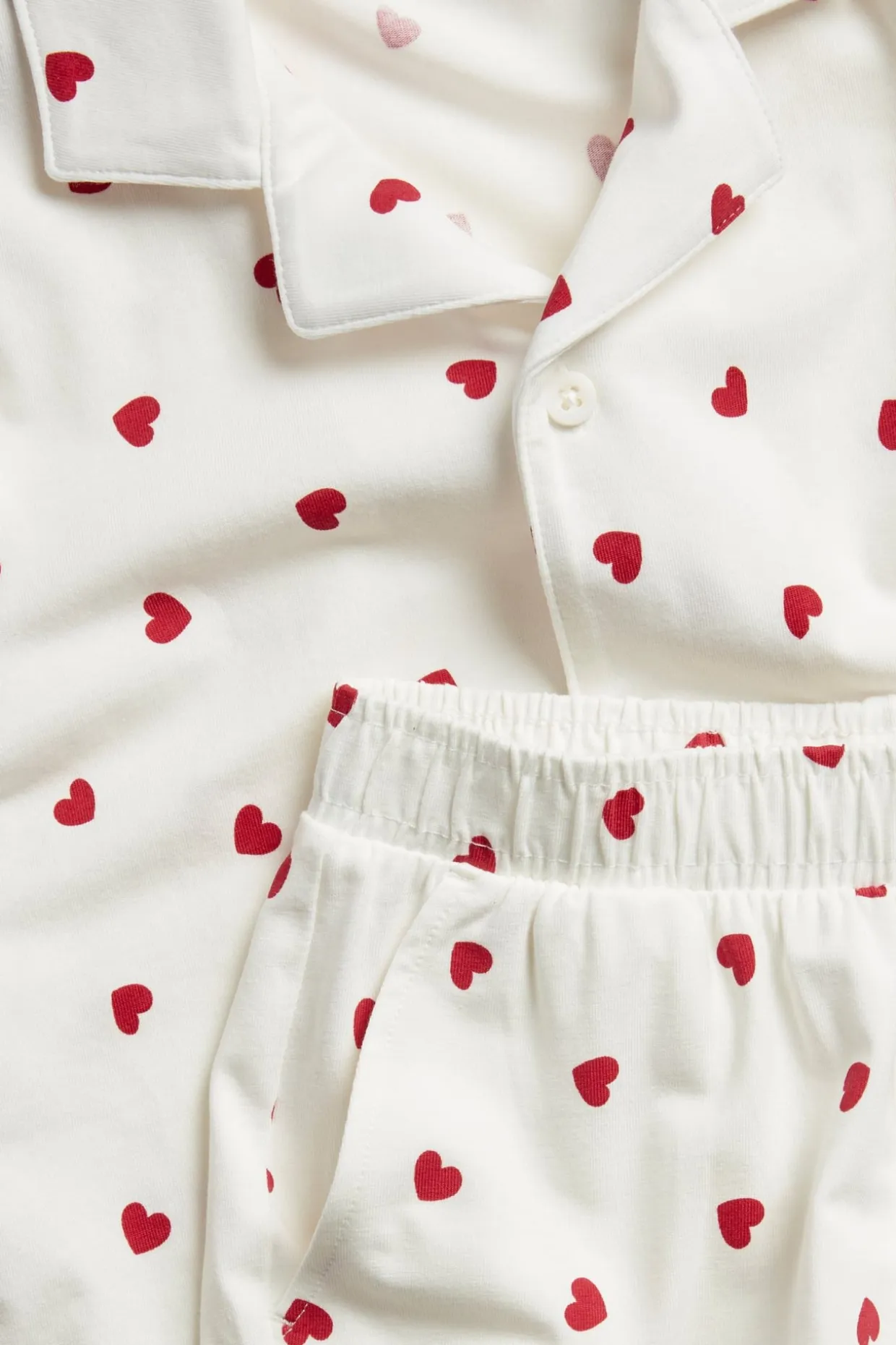 Sydänkuvioinen pyjama | Lapset | Ystävänpäivä | Kappahl