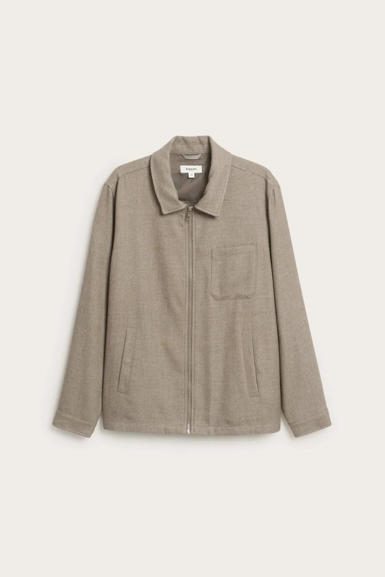 Takki | Meleerattu beige | Miehet | Kappahl