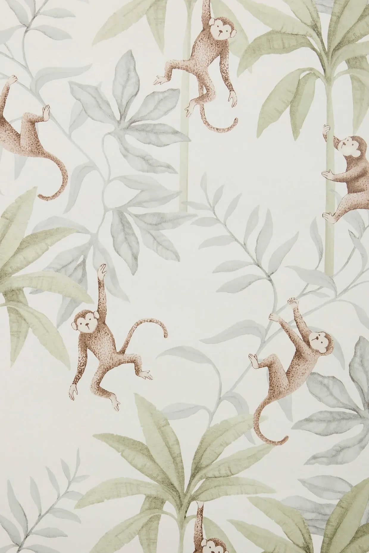 Tapetti Jungle Friends | Valkoinen | Vauvat | Newbie