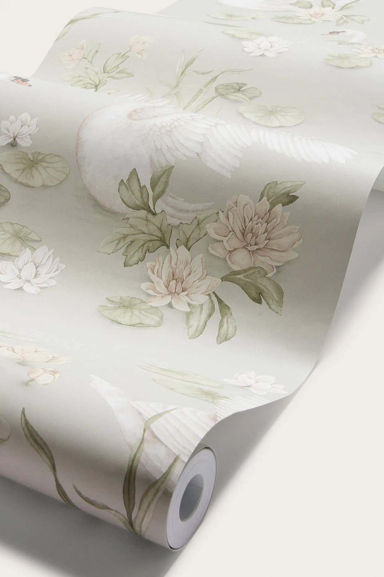 Tapetti Lily Swan | Vaaleanvihreä | Vauvat | Newbie