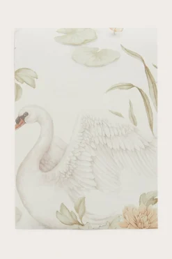 Tapettinäyte Lily Swan | Valkoinen | Vauvat | Newbie