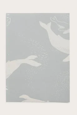 Tapettinäyte Whales | Vaaleansininen | Vauvat | Newbie