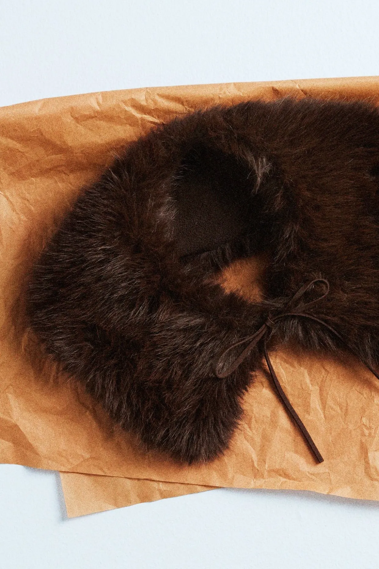 Tekoturkiskauluri | Tummanruskea | Naiset | Kappahl